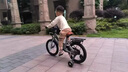 鑫旺彤（XINWANGTONG）【折疊】兒童自行車3-6-7-10歲男女童小孩山地單車輕便學(xué)生童車 星光銀 【靜音輔助輪+折疊+禮包】 12寸適合2-5歲【身高80-105CM】 曬單實拍圖