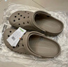 卡駱馳crocs洞洞鞋貝雅男鞋女鞋輕便耐磨一腳蹬拖鞋休閑鞋|10126 卵石色-2V3 41 /42(260mm) 曬單實(shí)拍圖