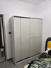 一點一樹衣柜家用臥室推拉門出租房用小戶型現(xiàn)代簡約移門柜子簡易組裝衣櫥 【長155寬50高240】主柜+頂柜 【送貨上門】 曬單實拍圖
