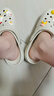crocs卡駱馳厚底云朵洞洞鞋時尚百搭戶外沙灘鞋女鞋206750休閑沙灘涼鞋 骨白色2Y2 38 -39 250mm 曬單實拍圖