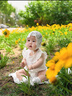 Auro Mesa女童連衣裙夏季薄款繡花純棉小白裙鏤空透氣柔軟A類(lèi)嬰兒公主裙 包屁衣 80 曬單實(shí)拍圖