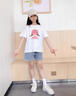 G.DUCK KIDS白色女童短袖t恤女夏季2025新款洋氣兒童半袖中大童女孩夏裝上衣 黑色-星之卡比 110 cm【30-40】 曬單實(shí)拍圖