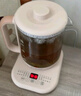 九陽(yáng)（Joyoung）養生壺迷你玻璃花茶壺煮茶器 12大功能11檔溫度 0膠水恒溫電熱燒水壺1.5L 1506BQ 曬單實(shí)拍圖