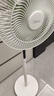 美的（Midea）【幸運(yùn)草安睡1S】一級(jí)能效直流變頻聲控電風(fēng)扇家用遙控臥室靜音落地扇臺(tái)式桌面抗菌大風(fēng)力轉(zhuǎn)頁(yè)扇 曬單實(shí)拍圖