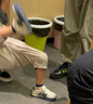 SNOOPY史努比童鞋男童運(yùn)動(dòng)鞋兒童夏季耐磨跑鞋單網(wǎng)透氣休閑鞋3811米藍(lán)27 曬單實(shí)拍圖