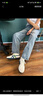 Onitsuka Tiger鬼塚虎經(jīng)典舒適復(fù)古MEXICO 66?男女款輕便百搭運(yùn)動(dòng)休閑鞋 米白色/藍(lán)色 37 曬單實(shí)拍圖