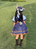 G.DUCKKIDS兔子警官衣服兒3童春秋cos服女寶寶連衣裙朱迪洛麗塔女2童公主裙5 裙子短褲領(lǐng)帶 100 cm 曬單實拍圖