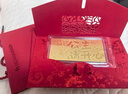 蒂蔻（Tico）生日禮物足金999.9金片公主請開心金鈔黃金禮品收藏 曬單實(shí)拍圖