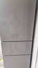 美的（Midea）【國(guó)家補(bǔ)貼】220升三門循環(huán)小電冰箱家用宿舍大容量6檔調(diào)溫超薄一流省電2級(jí)節(jié)能效非變頻非風(fēng)冷 【超薄有型】220升靈活精儲(chǔ) 曬單實(shí)拍圖