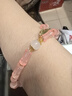 西川史子X(jué)CSZ國風(fēng)新中式竹節手鏈女生輕奢小眾精致節節高升手串送學(xué)生閨蜜禮物 桃紅竹節+葉子 曬單實(shí)拍圖
