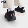 斐樂（FILA）官方男鞋老爹鞋歐客漫2025夏季新款運(yùn)動(dòng)鞋網(wǎng)面鞋休閑鞋 黑-BK 41 曬單實(shí)拍圖
