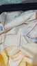 潔麗雅（Grace）親膚磨毛四件套1.5/1.8米床上用品床單枕套被套200*230cm餅干熊 曬單實拍圖