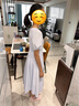 Teenie Weenie小熊女裝簡(jiǎn)約夏氣質(zhì)設(shè)計(jì)感泡泡袖藍(lán)色連衣裙百褶裙 淺藍(lán)色 S 曬單實(shí)拍圖