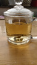 帶蓋泡茶杯加厚耐高溫大容量玻璃把杯待客家用喝茶水杯 加厚玻璃泡茶杯350ml 曬單實拍圖