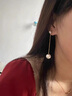 伊燦長(zhǎng)款流蘇仿珍珠耳環(huán)無耳洞耳夾小眾設(shè)計(jì)感高級(jí)耳墜2025新款爆耳飾 長(zhǎng)款顯瘦珍珠耳釘款 曬單實(shí)拍圖