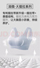 潤微【七夕禮物】提拉女王5.0山茶花內(nèi)衣大胸提拉顯小內(nèi)衣防下垂文胸 隱形膚 XL （90BCD） 曬單實(shí)拍圖