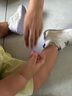 莫爾兔 2025秋季新款童鞋軟底學(xué)步鞋男童穩穩鞋女寶卡通鞋子防水防踢鞋 曬單實(shí)拍圖
