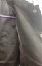 利郎官方仿麂皮絨夾克男外套翻領(lǐng)壓花時尚24秋季 黑色 180/96A  曬單實拍圖