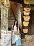 九寸陽光法式白色蕾絲吊帶連衣裙女夏季高級感超好看獨特漂亮海邊度假長裙 白色掛脖系帶 M 曬單實拍圖