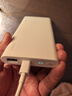 華為【3C認(rèn)證】原裝多協(xié)議超級快充移動電源10000mAh（Max 22.5W SE） 13重安全防護(hù) 可上飛機(jī) 白色 曬單實(shí)拍圖