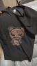 HI PANDA你好熊貓美式潮牌短袖T恤舒適透氣涼感親膚夏季冰感錦氨防曬半袖 黑#PP亮迷彩熊 M 曬單實拍圖