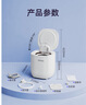大宇洗烘一體全自動(dòng)內(nèi)衣內(nèi)褲洗衣機(jī)高溫煮洗迷你波輪小型洗襪子神器洗小型清洗機(jī)嬰兒寶寶懶人 雙溫浸泡洗丨奶糖白+24年新款 曬單實(shí)拍圖