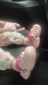 巴布豆童鞋女童拖鞋夏季軟底寶寶沙灘鞋兒童洞洞鞋117342003暖粉色160 曬單實(shí)拍圖