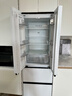 美的（Midea）418法式多門(mén)四開(kāi)門(mén)電冰箱超薄平嵌小戶型家用冰箱一級(jí)能效國(guó)家補(bǔ)貼20%大容量無(wú)霜MR-418WFPE白色 曬單實(shí)拍圖