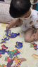 彌鹿（MiDeer）大塊拼圖兒童入門(mén)寶寶早教進(jìn)階學(xué)習男女孩幼兒益智玩具1-2-3歲 【手提禮盒款】幼幼恐龍（2歲+） 曬單實(shí)拍圖