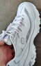 斯凱奇（Skechers）鉆石熊女鞋夏季厚底增高老爹鞋透氣百搭熊貓鞋休閑運(yùn)動(dòng)鞋12241 曬單實(shí)拍圖