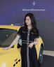 歌芭杉（GEBASHAN）高端品牌女裝新品小香風(fēng)連衣裙女裝2025夏季新款氣質(zhì)修身顯瘦裙子 藏藍色 S 曬單實拍圖