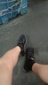 【防砸防刺】勞保鞋男夏季透氣輕便舒適鋼包頭耐磨安全工作鞋 黑色 43 曬單實拍圖