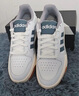adidas ENTRAP休閑低幫運(yùn)動(dòng)板鞋男女少年感復(fù)古籃球鞋阿迪達(dá)斯 白色/藍(lán)色     42 曬單實(shí)拍圖