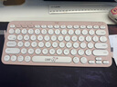 羅技（Logitech）時(shí)尚系列K380藍牙鍵盤(pán) 筆記本電腦手機iPad平板MAC薄膜鍵盤(pán) 超薄便攜辦公鍵盤(pán) K380line可妮兔 曬單實(shí)拍圖