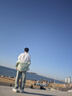 倉石一樹(shù) KAZUKI KURAISHI倉石一樹(shù)潮牌復古彎刀牛仔褲男士2025夏季新款立體剪裁寬松休閑褲藍色L 曬單實(shí)拍圖