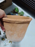掬涵紅陶小花盆多肉綠植盆花器特大號(hào)粗陶陶土透氣泥瓦培栽盆種植花器 B款大號(hào)1個(gè)(20*14cm) 曬單實(shí)拍圖