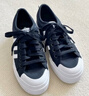 adidas NIZZA PLATFORM厚底增高運動(dòng)帆布鞋男女阿迪達斯三葉草 一號黑/白   39 曬單實(shí)拍圖