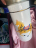 乾唐軒活瓷杯【送人禮物】盛世寶馬水杯茶杯陶瓷杯子送禮隨手杯手工定制 牙白+彩釉+金（漢代 汗血寶馬） 曬單實(shí)拍圖
