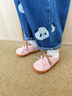 泰蘭尼斯學(xué)步鞋男寶寶秋季新款童鞋防滑軟底鞋子女童機能鞋面包鞋粉色24 曬單實(shí)拍圖