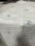 潔麗雅（Grace）A類純棉嬰兒紗布浴巾男女寶寶洗澡巾新生兒用品大毛巾被110*110cm 曬單實拍圖