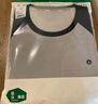松山棉店小輕松睡衣套裝莫代爾棉女春夏季薄款短袖情侶家居服男士 男士-灰色 XL （女士170，男士180） 曬單實(shí)拍圖
