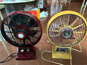 萬(wàn)寶牌電風(fēng)扇10寸舊款座鐘式家用辦公轉頁(yè)扇臺式鴻運扇大風(fēng)力 四擋調節  帶提手 送延長(cháng)線(xiàn) 曬單實(shí)拍圖