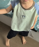 ASK JUNIOR抑菌兒童T恤2025夏季小童遮熱無袖背心男童體恤上衣 曬單實拍圖