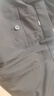 九牧王【一口價(jià)】商務(wù)正裝西褲男春秋新款通勤男士抗皺垂感寬松直筒長(zhǎng)褲 藏青【抗靜電內(nèi)襯】 D51023 33 腰圍=2.52尺84厘米 曬單實(shí)拍圖