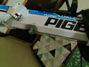飛鴿（FG FLYING PIGEON） 折疊自行車成人男女學(xué)生青少年變速便攜輕便雙減震單車山地車 白藍26寸福條輪 指撥變速+大禮包 21速高配 5.5英寸 曬單實拍圖