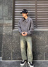 奧康男鞋夏季2025新款一腳蹬布鞋男士透氣輕便百搭板鞋男厚底增高潮鞋 棕色 41 曬單實(shí)拍圖