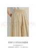 茵曼（INMAN）【商場同款】萊賽爾寬松闊腿褲2025夏季女裝新款慵懶百搭褲子 杏色 L 曬單實拍圖