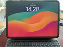 億色適用iPad pro保護套iPad Pro2024保護殼11英寸新款M4芯片磁吸雙面夾蘋(píng)果平板電腦輕薄抗彎帶搭扣黑 曬單實(shí)拍圖