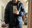雪中飛kids兒童羽絨服輕薄保暖外套2025新款男女童裝秋冬季洋氣羽絨上衣 黑色4256 170 曬單實(shí)拍圖