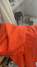 皮爾卡丹（pierre cardin）純棉短袖t恤男士2025夏季新款圓領(lǐng)純色上衣寬松全棉半袖體恤男款 5001中橙(100%新疆棉) L 【110-130斤】 曬單實(shí)拍圖